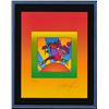 Image 2 : Peter Max- Original Lithograph "LOWER JUMPER OVER SUNRISE  VER I"