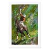 Image 1 : Mark King (1931-2014), "Polo" Limited Edition Serigraph, Numbered and Hand Signed with Letter of Aut