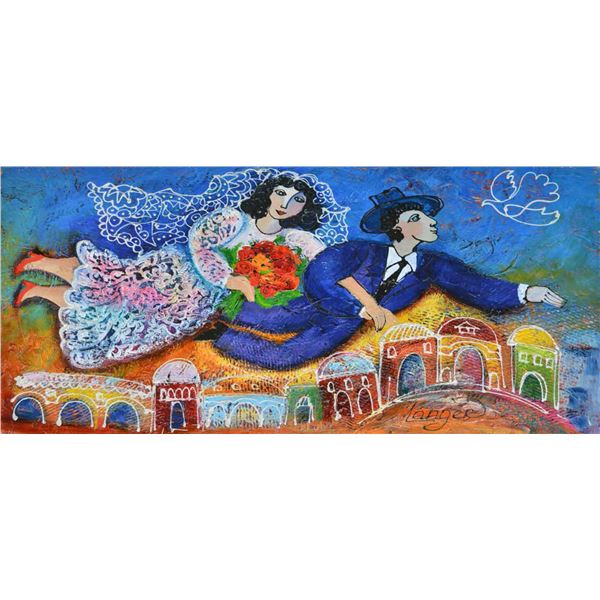 Langer- Acrylic on Canvas "Untitled"