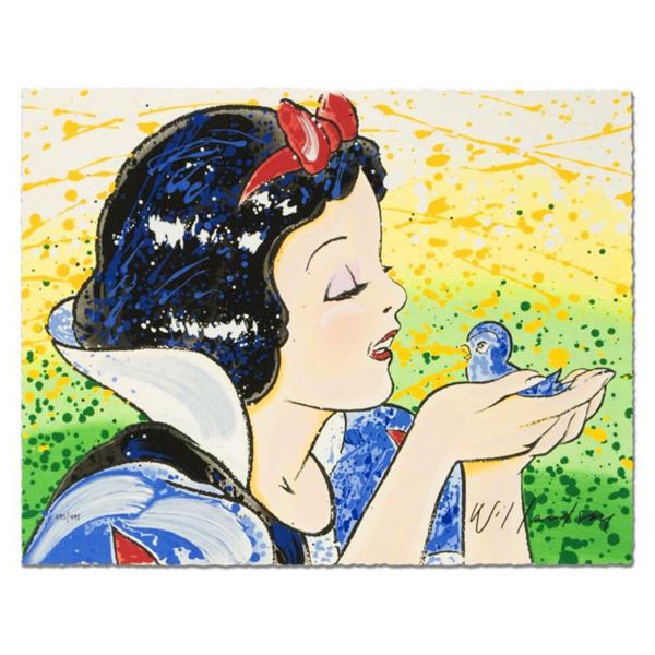 David Willardson, "A Fine Feathered Friend" Hand Signed Limited Edition Disney Serigraph with Letter