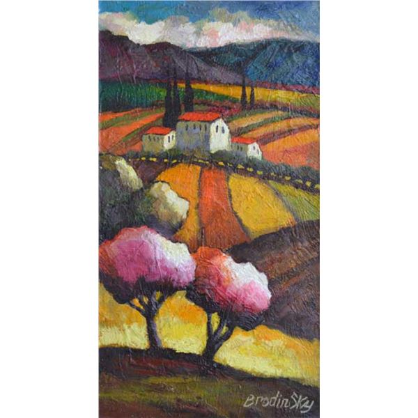 BRODINSKY- Original Acrylic on Canvas "Untitled"