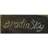 Image 2 : BRODINSKY- Original Acrylic on Canvas "Untitled"