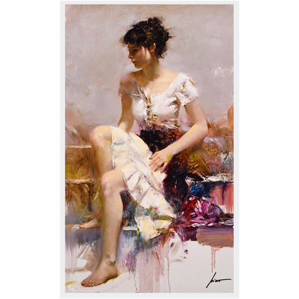 Pino (1939-2010)- Giclee on paper "White Lace"