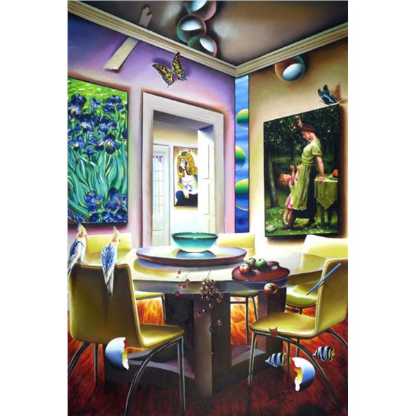 Ferjo "VICTORIAN DELIGHTS" Giclee on Canvas