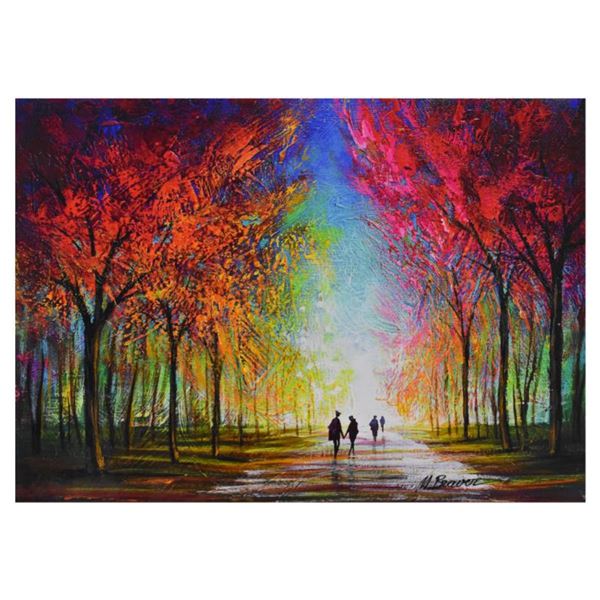 Mark Braver, Limited Edition Serigraph on Canvas, Numbered Inverso and Hand Signed with Letter of Au