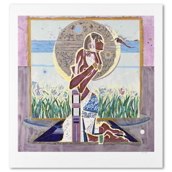 Lu Hong, "June Bride" Limited Edition Serigraph, Numbered and Hand Signed with Letter of Authenticit