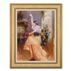 Image 1 : Pino (1939-2010), "Isabella" Framed Limited Edition Artist-Embellished Giclee on Canvas. Numbered an
