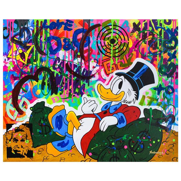 Nastya Rovenskaya- Mixed Media "The Heist"