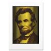 Image 1 : Jean-Pierre Yvaral (1934-2002), "Abraham Lincoln" Limited Edition Serigraph, Numbered and Hand Signe