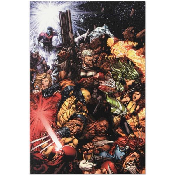 Marvel Comics "X-Men #207 (Messiah CompleX)" Numbered Limited Edition Giclee on Canvas by Chris Bach