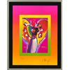 Image 2 : Peter Max- Original Lithograph "Angel With Heart"