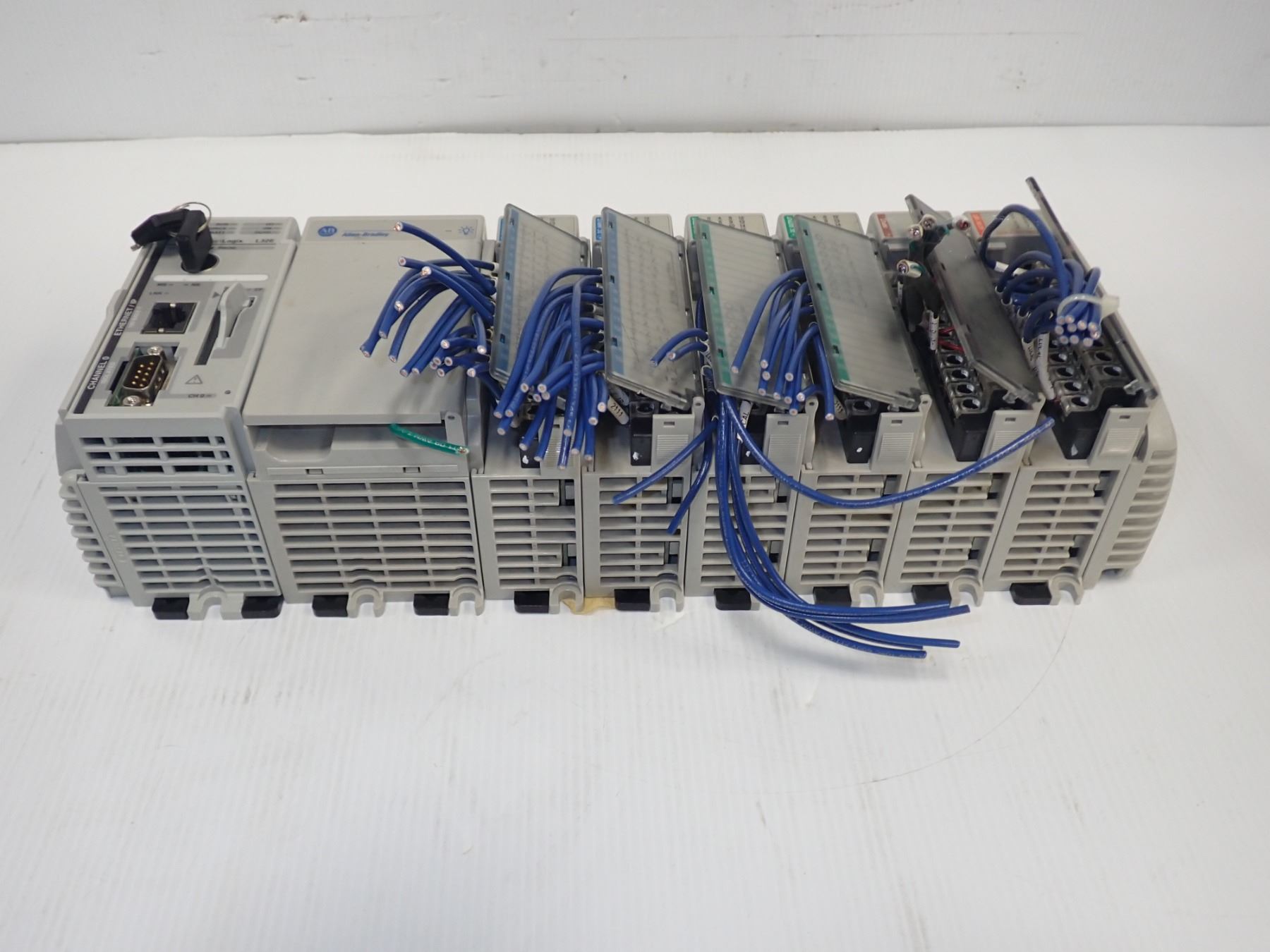 Allen-Bradley Rack w/Modules As Shown