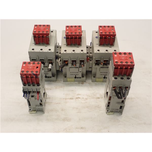 Lot of (5) Allen Bradley Relays