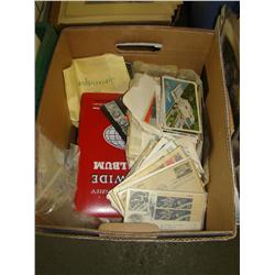 Postcard, Stamp, & Cover Lot