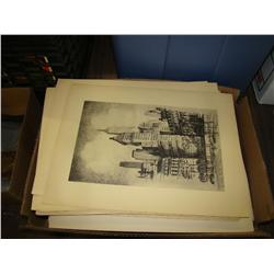 Huge Paper Lot of Prints