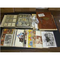 Sports Card and Scrapbook Lot