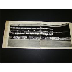 1940 Polo Grounds 4 Panel Panoramic Photo