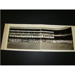 1938 Polo Grounds 4 Panel Panoramic Photo