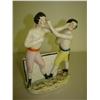 Image 1 : Boxing. Porcelain Boxing Statue.