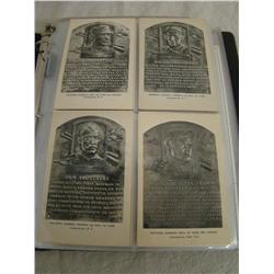 Hall of Fame Plaques.
