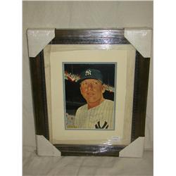 Mickey Mantle 8 x 10 Signed Photograph