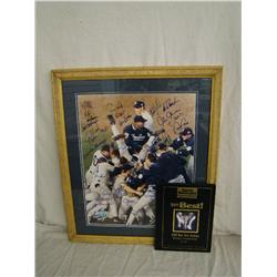 1998 NY Yankees Autographed Photo w/30 Signatures