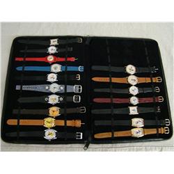 Character Watch Lot. 17 Watches.