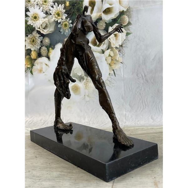 Bronze After Salvidor Dali Statue 8/100 Signed Numbered By Cook