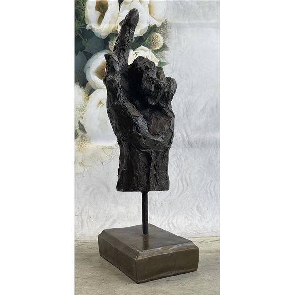 Limited Edition Bronze Sculpture You got it by T. White Bronze Sculpture Figurine