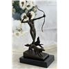 Image 1 : NUDE DIANA THE HUNTER GODDESS POPULAR BRONZE SCULPTURE