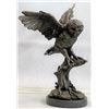 Image 1 : Bronze Marble Base Owl Bird Sculpture