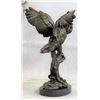 Image 2 : Bronze Marble Base Owl Bird Sculpture