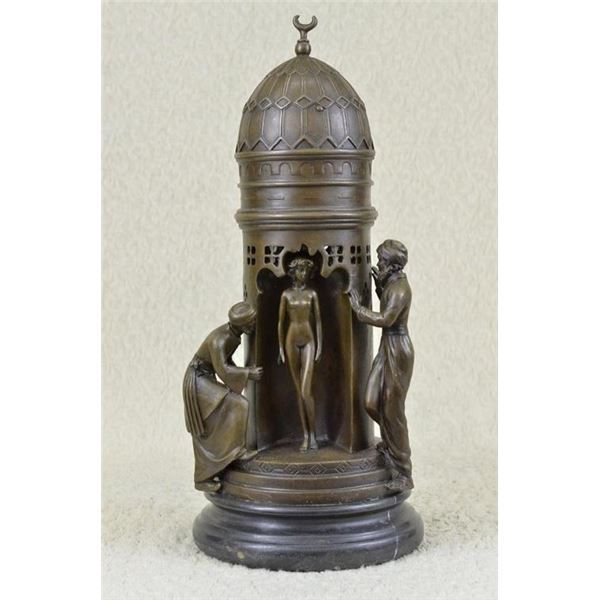 Magnificent Vintage Style Bronze Franz Bergman Vienna Bronze