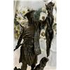 Image 4 : Scottish Hunter w/ Dog Bronze Statue Marble Base
