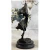 Image 2 : Large Two Wolves Head Bust Classic Wildlife Bronze Sculpture
