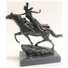 Image 1 : Colinet Bronze Girl Horse Rider Sculpture