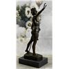 Image 2 : SIGNED DOMENECH TARZAN KING OF JUNGLE NATIVE AMERICAN INDIAN BRONZE SCULPTURE