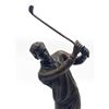 Image 2 : Bronze Golf Shot Statue With Tiered Marble Base