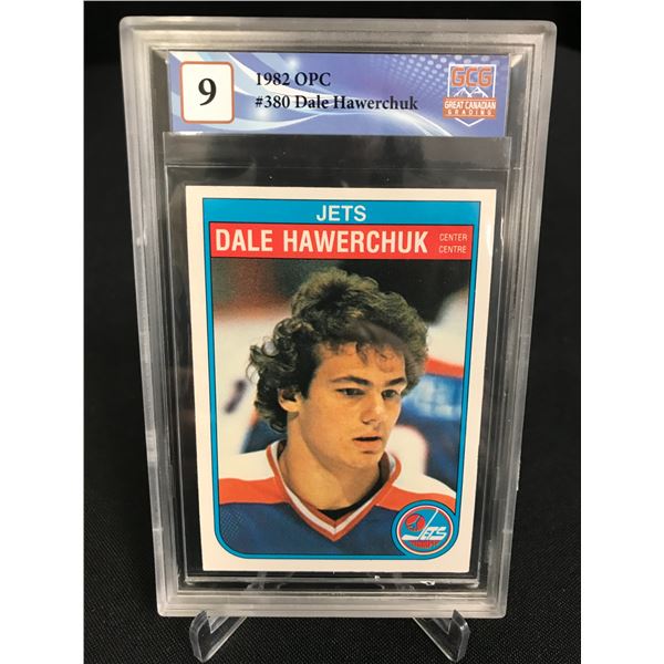 1982 OPC NO.380 DALE HAWERCHUK (GCG 9)