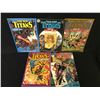 Image 1 : THE NEW TITANS COMIC BOOK LOT (DC COMICS)