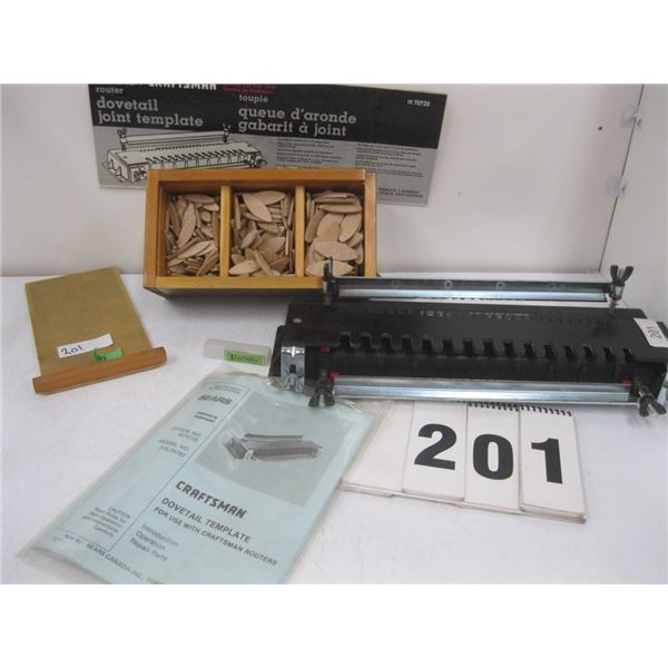 Craftsman Dovetail Template / Wood Biscuits