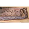 Image 4 : $5 Bill - 1954 (devils face)