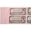Image 2 : (4) 1867-1967 $1 Bills