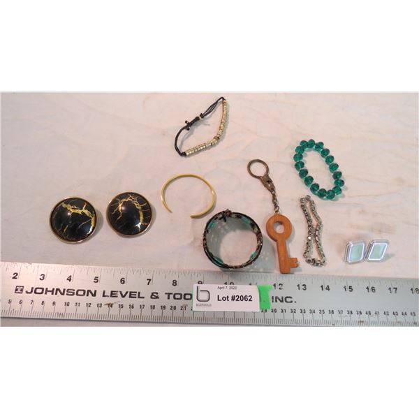 Bag of costume jewelry