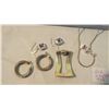 Image 5 : Mix Lot Earrings Necklace - all silver 925 (in box)