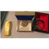 Image 2 : mix lot - lighters, watch storage boxes, pendant