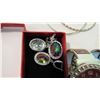 Image 3 : mix lot - earrings, watches, bracelets, makeup powder mirror