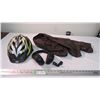 Image 1 : Bell bike helmet with sennheiser headphones (no cord)