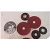 Image 3 : (10) lot of grinding disc with sanding discs