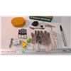 Image 1 : box of misc, bolts, cords, gloves, o-rings
